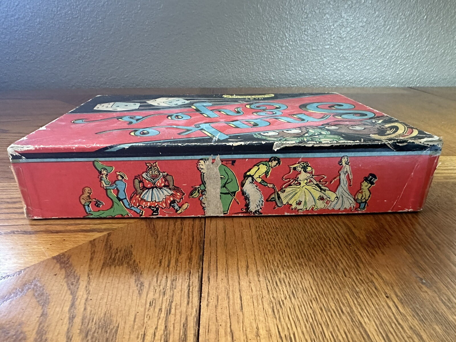 Vintage Snake Eyes No.27 Game Circa 1930s By Selchow & Righter – Fair to Good