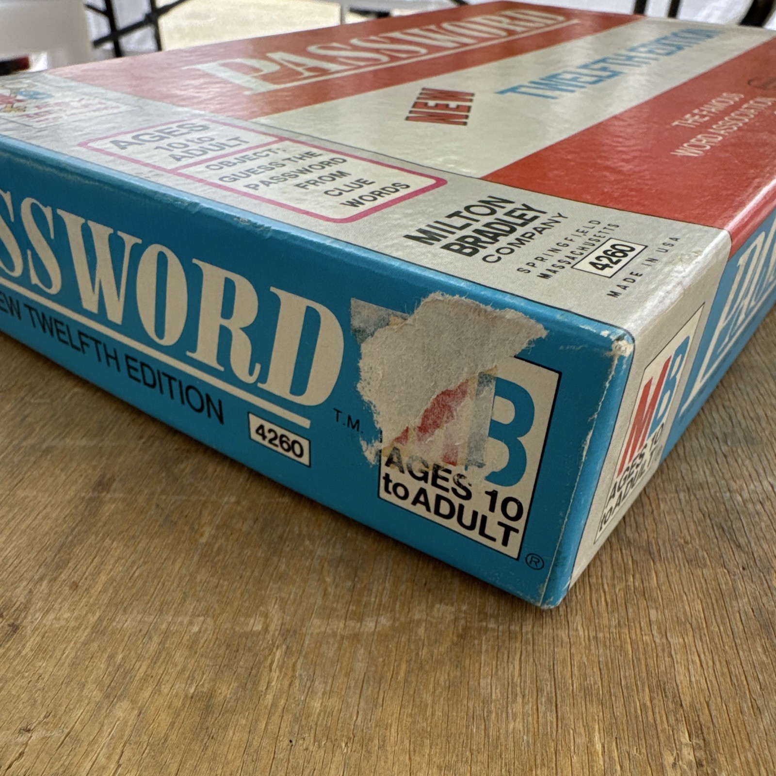 Milton Bradley Password Twelfth Edition Word Game w/ Score Pad, 2+ Players #4260