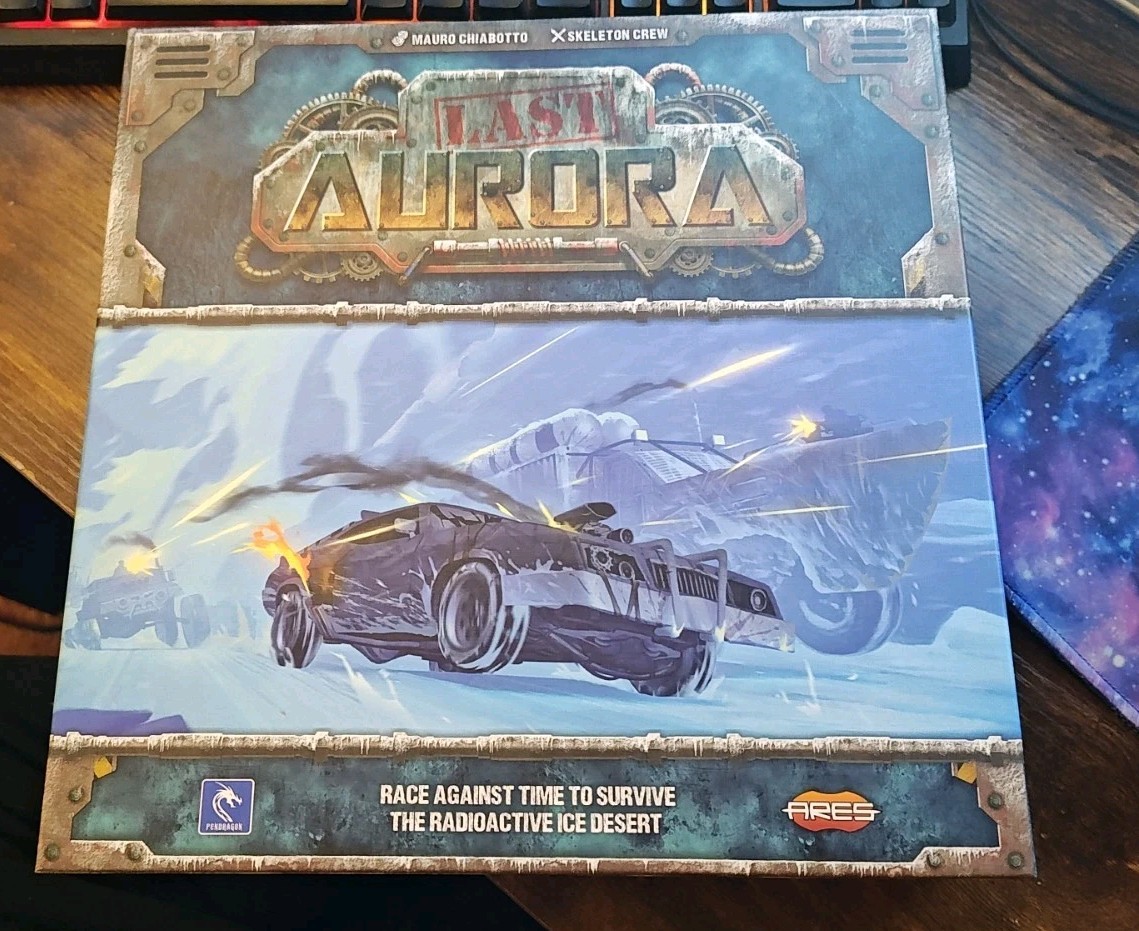 Last Aurora Board Game Frozen Steel Project Athena Exp Plastic Miniatures Promo
