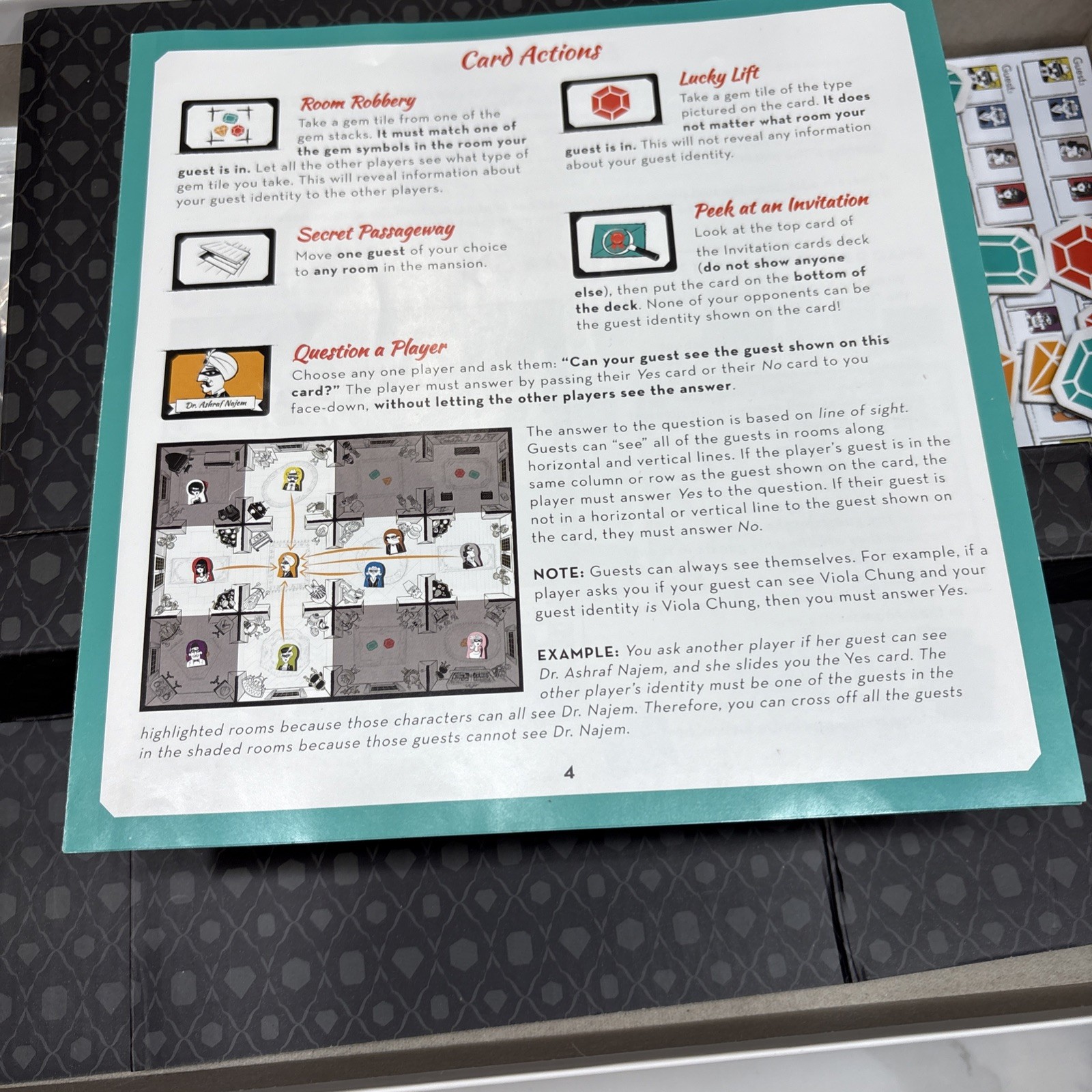 Suspicion- A Game of Secret Identity & Deduction Wonder Forge 10+ 2 to 6 player