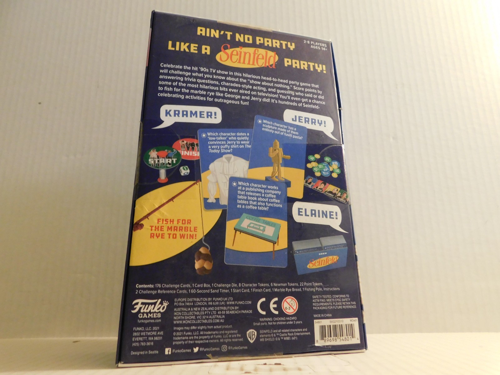 Seinfeld The Party Game About Nothing 2 to 8 Players Funko Games – New & Sealed