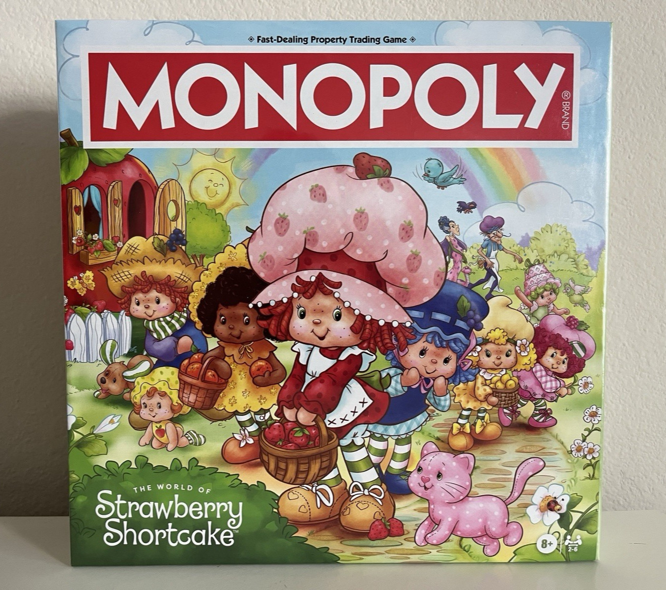 Monopoly: The World of Strawberry Shortcake Strategy Board Game New Sealed