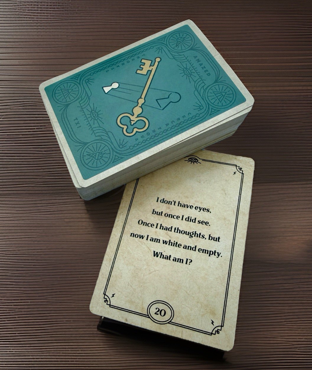 AMAZED Board Game Neil Patrick Harris Theory11 – Complete Puzzles & Riddles