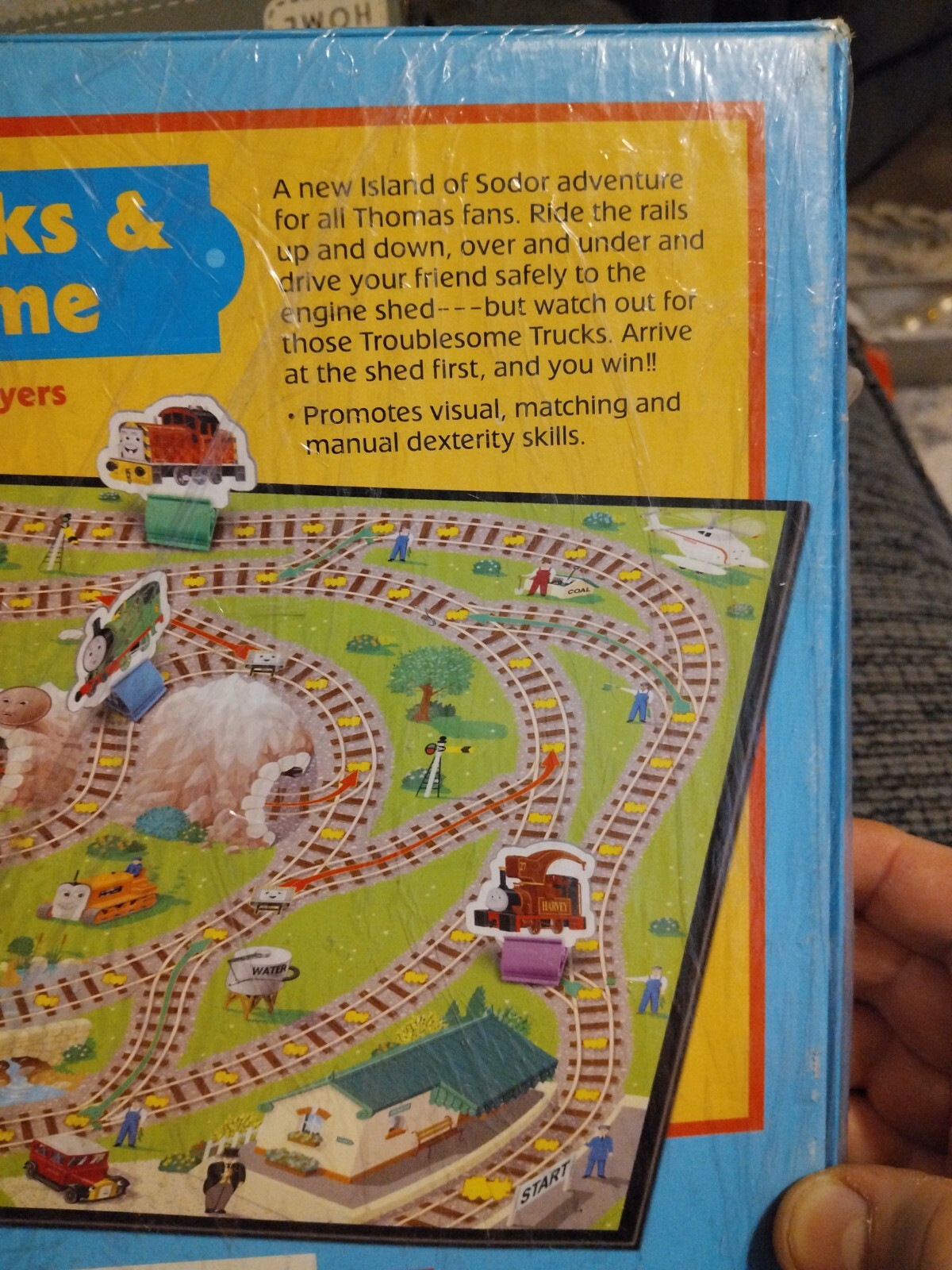 THOMAS & FRIENDS THOMAS’ TRACKS & TRESTLES GAME BRIARPATCH 2003