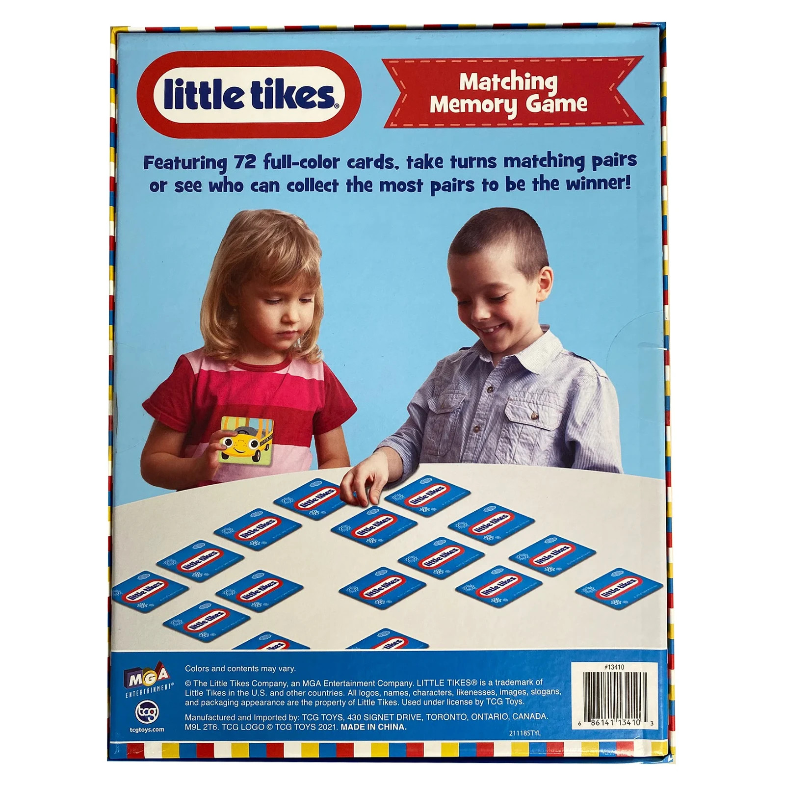 Little Tikes Memory Card Game For Kids Fun Learning And Matching Skills