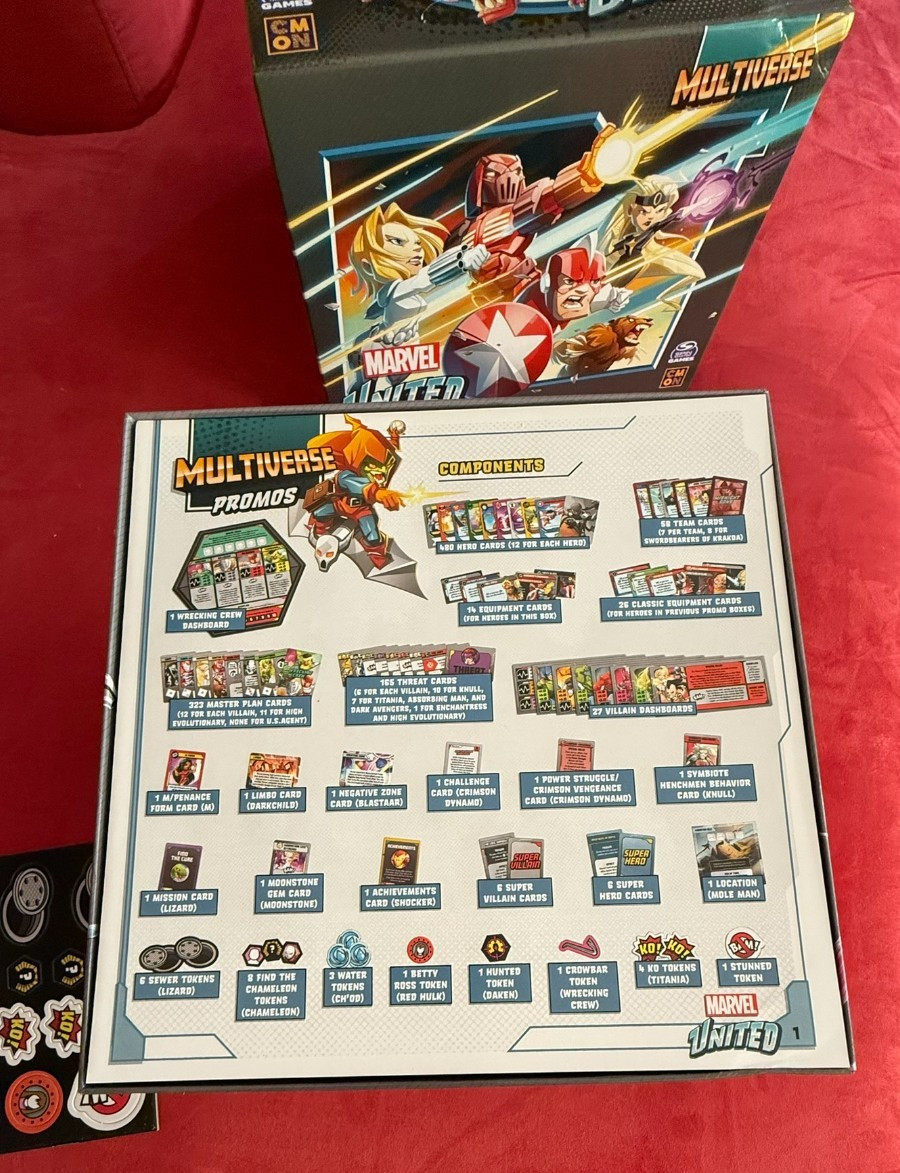 Marvel United Multiverse Promo Box (Kickstarter Exclusive) MUN-KS25