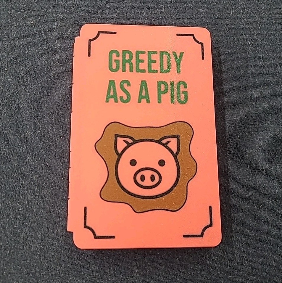 Greedy As A Pig – Press your luck dice game – EXCLUSIVE