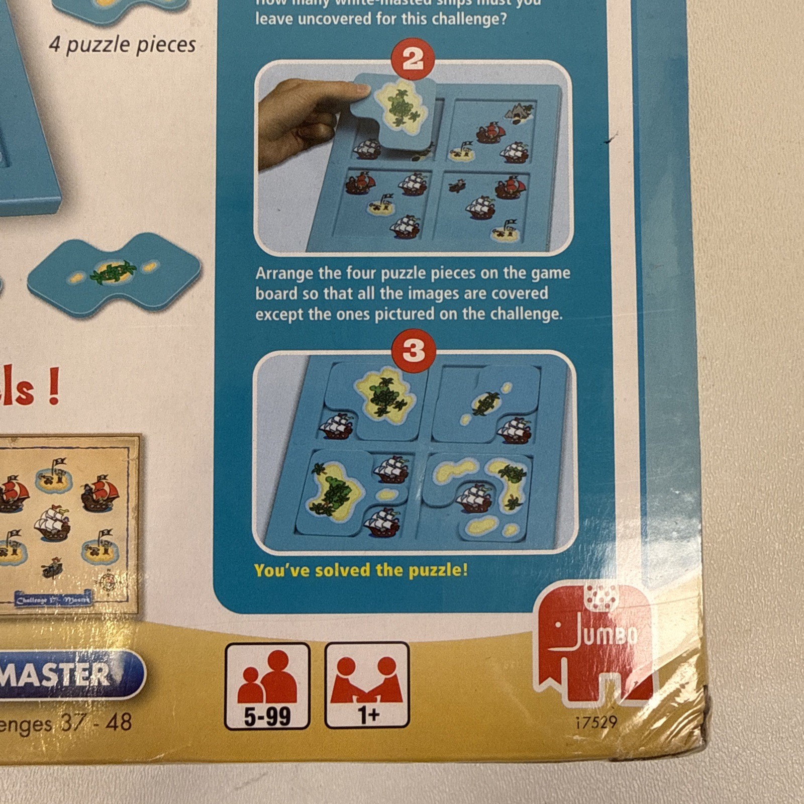 Smart Games Pirates Hide & Seek Multi Level Logic Game For Ages 5-99 1 Player