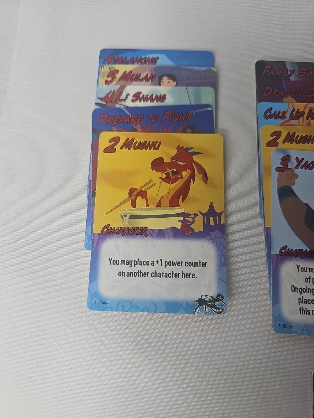 Smash Up DISNEY Mulan Faction Pack – Alderac Entertainment REPLACEMENT SET