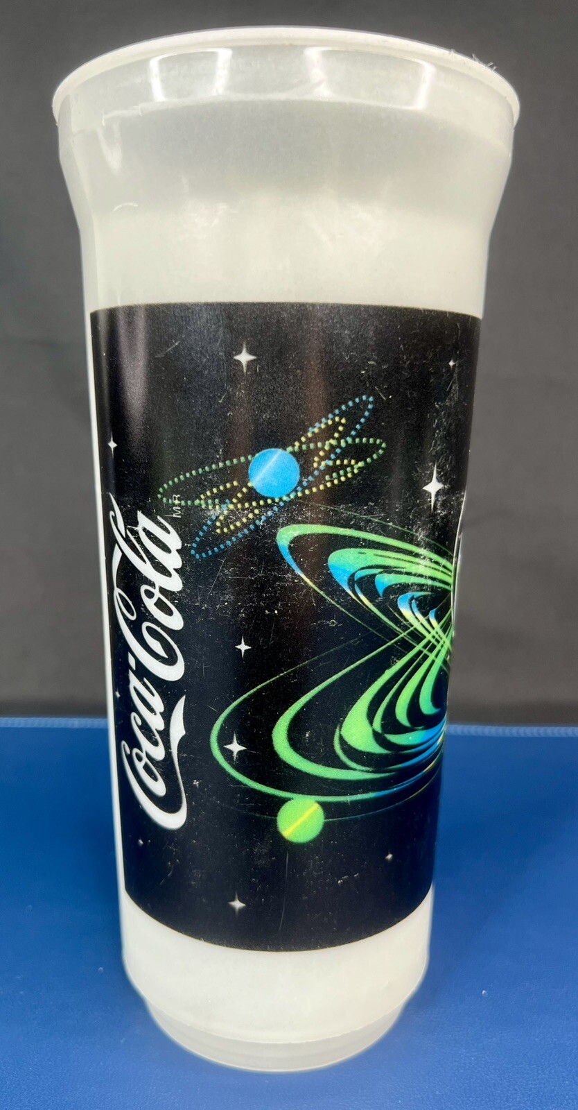Crazy Bones Hielocos Coca-Cola Alien 32oz Promotional Glow-in-the-Dark Cup