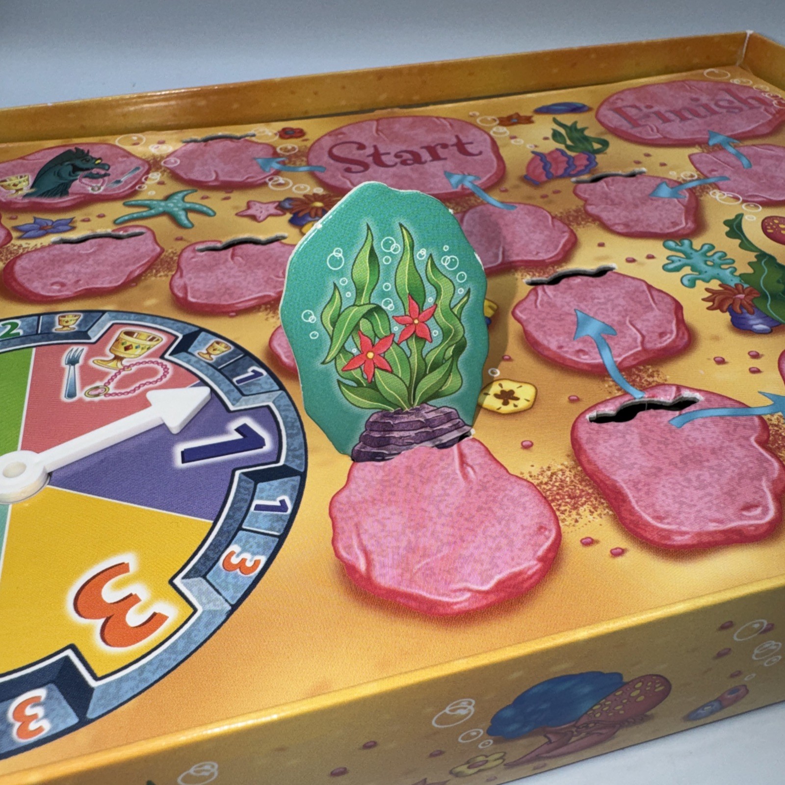 Disney’s The Little Mermaid Secrets Of The Sea Board Game VTG 1997 Complete!