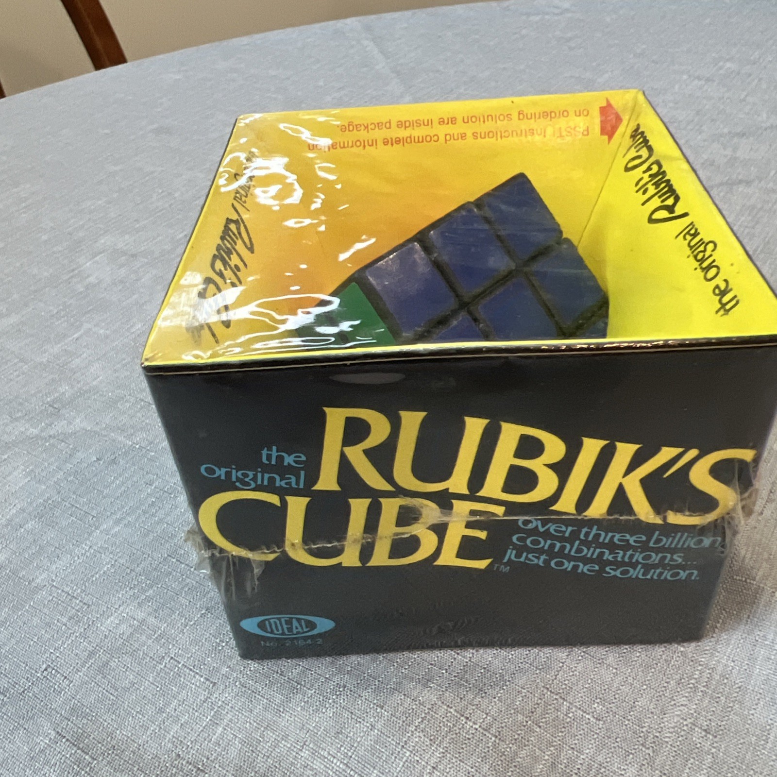 Vintage Ideal Original Rubik’s Cube in sealed Original Box ￼