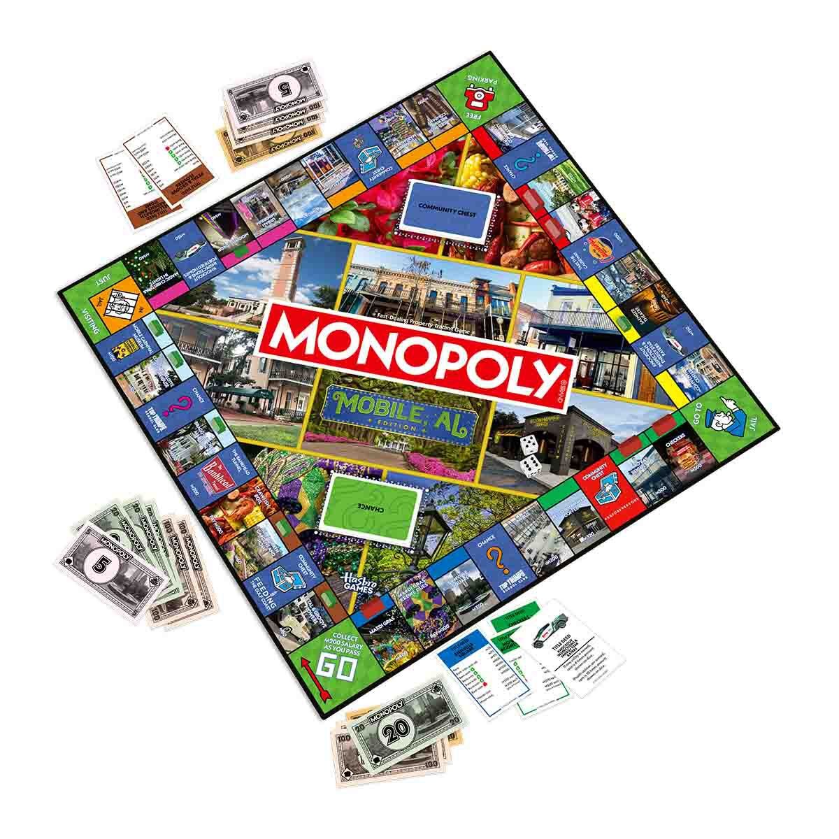 Mobile, AL Monopoly Board Game – New & Sealed