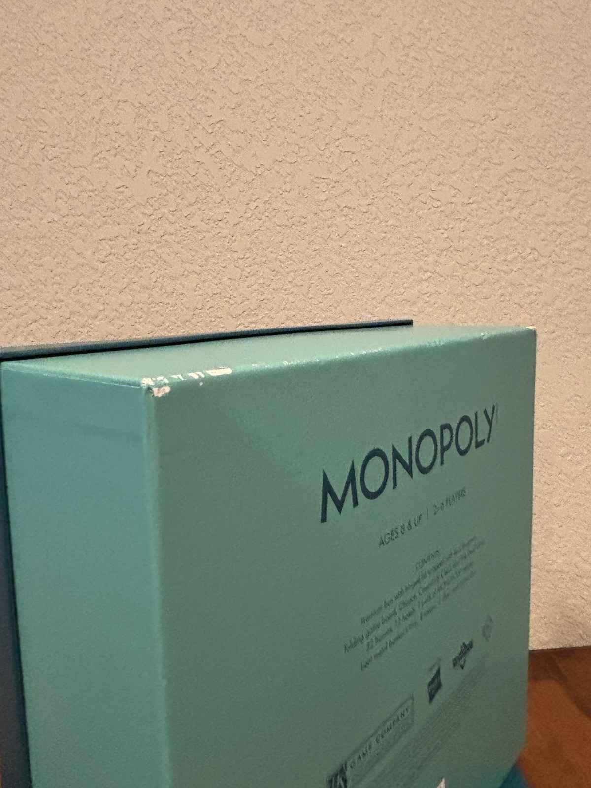 WS Game Company MONOPOLY Del Mar Shagreen Edition Luxury Board Game Brand New