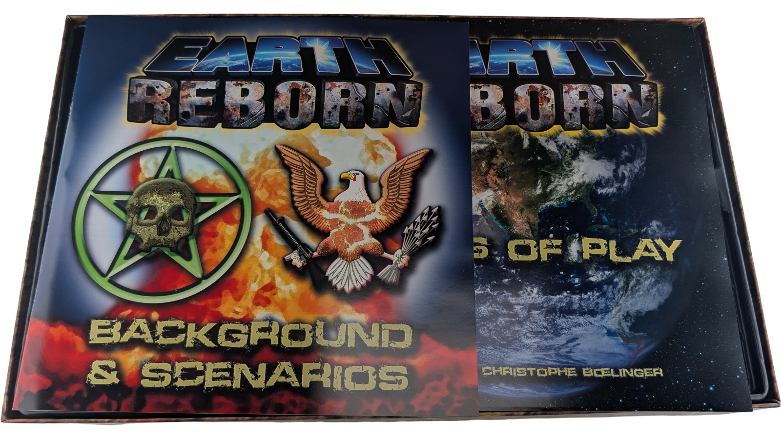 Earth Reborn Board Game Z-Man Games Ludically ER01EN 2010 Miniatures Set