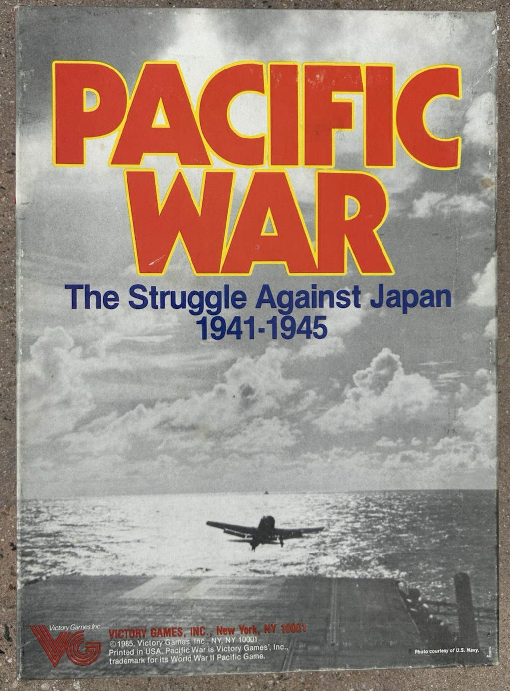 Pacific War Struggle Against Japan 1941-1945 Board Game New Open Box WW11