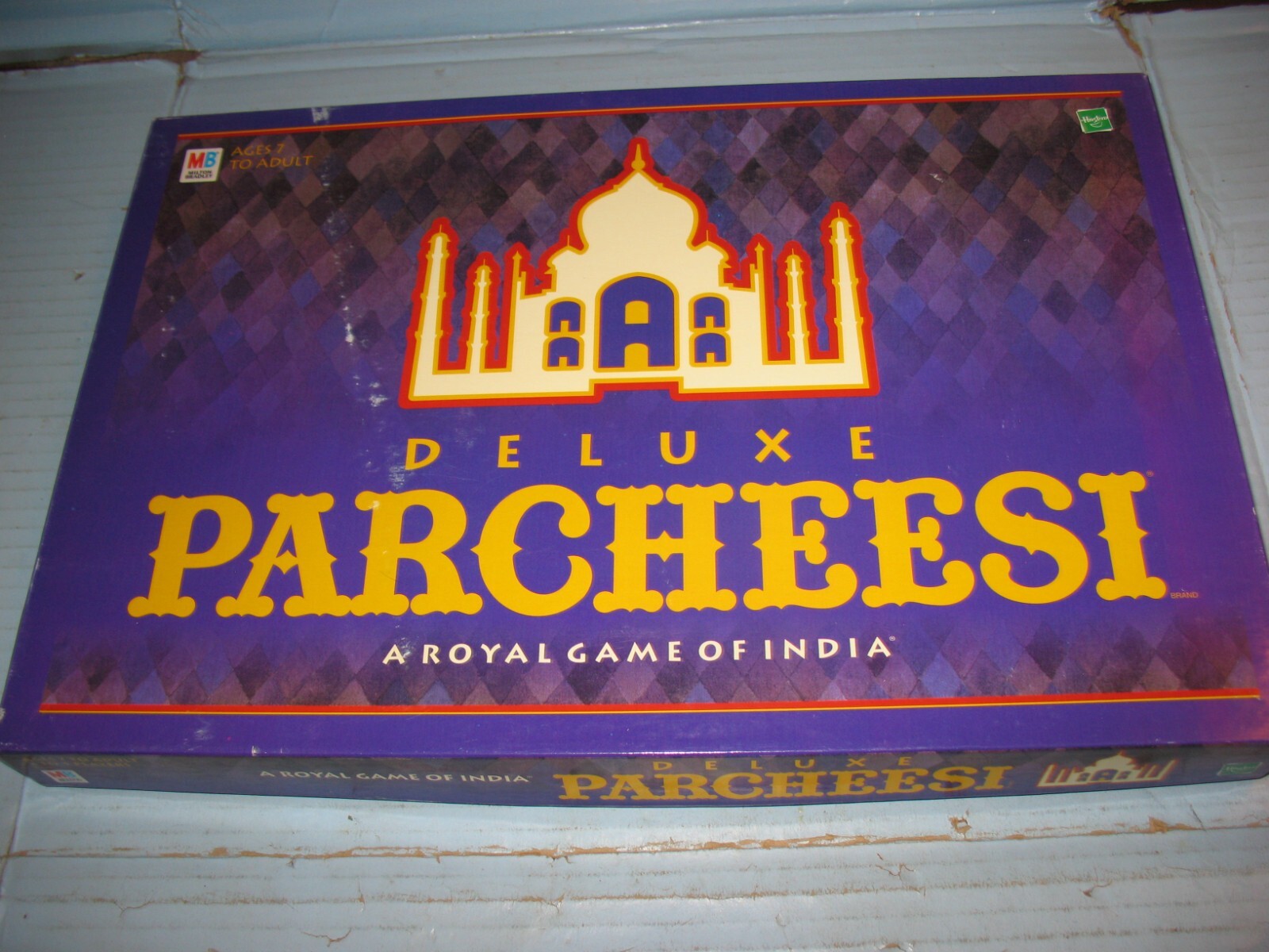 Milton Bradley 1999 Deluxe Parcheesi Board Game Sealed Contents