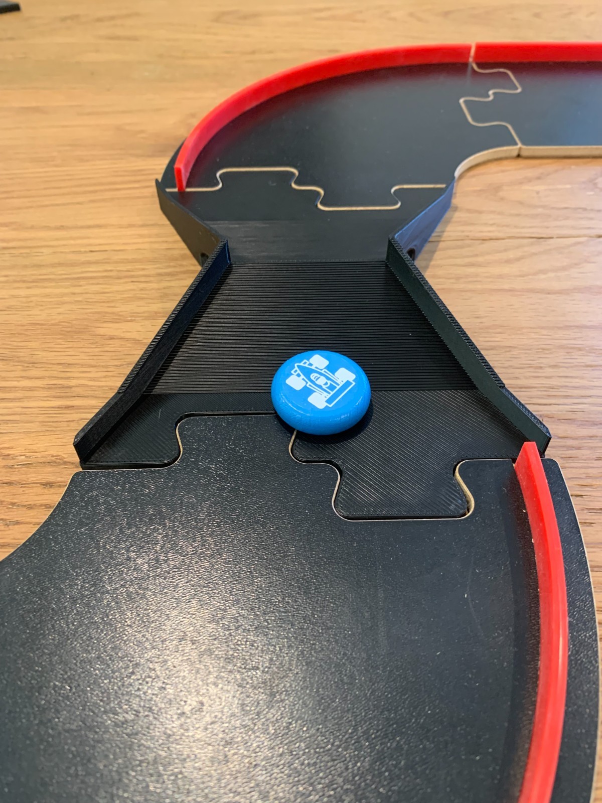 Custom PitchCar Extension Squish Hill with Walls Pitch Car Expansion Board Game