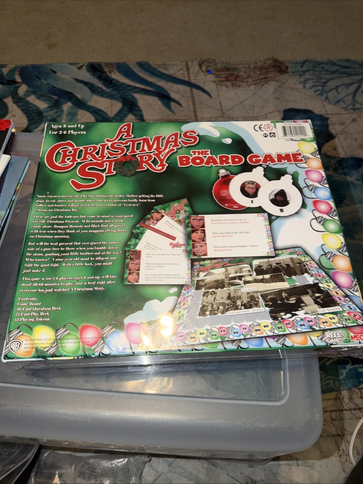 A Christmas Story : The Board Game Factory Sealed 2-6 Players 8years & Up 2005