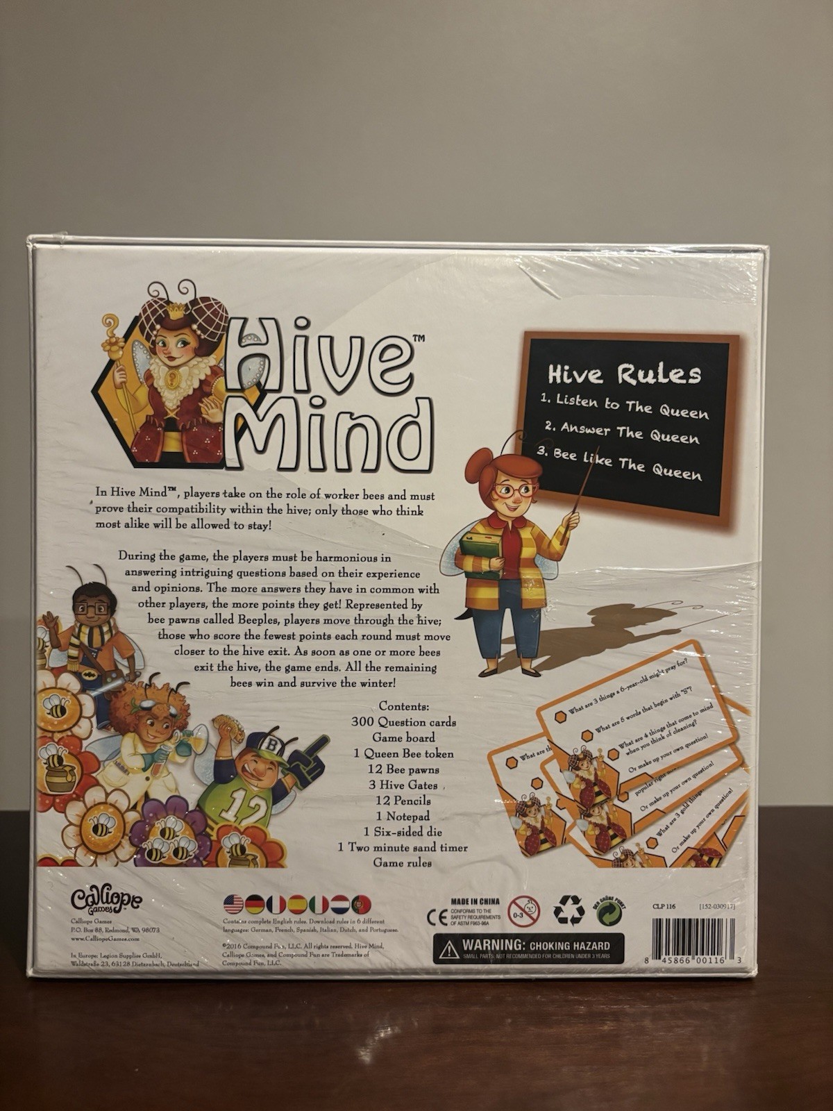 Calliope Hive Mind The Game of Beeing Alike by Richard Garfield ~ New & Sealed