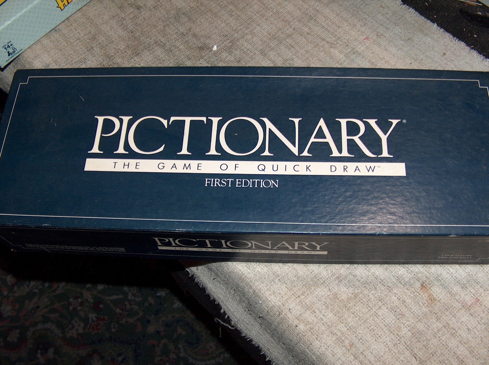 Vintage Pictionary First Edition 1985 The Game of Quick Draw COMPLETE