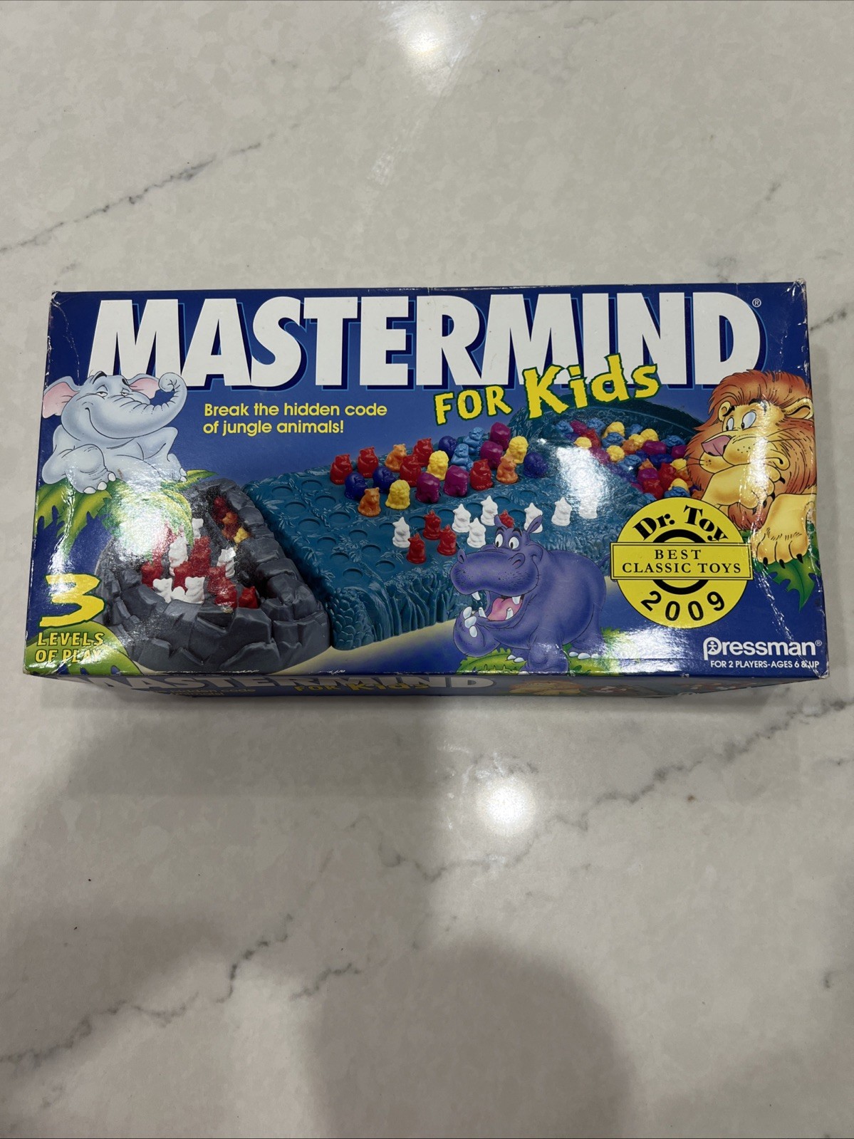 2009 Pressman Mastermind For Kids Board Game 100% Complete!!