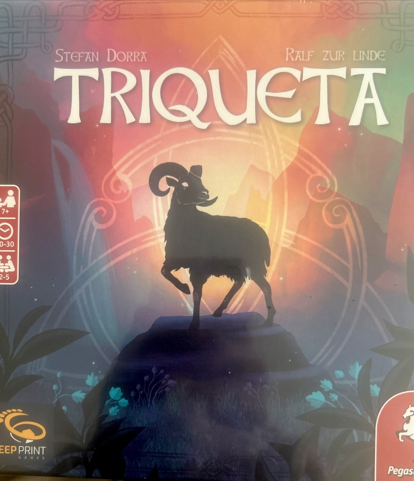 New! Triqueta – Thrilling Board Game Of Animal Trios Quick Play – Free Shipping