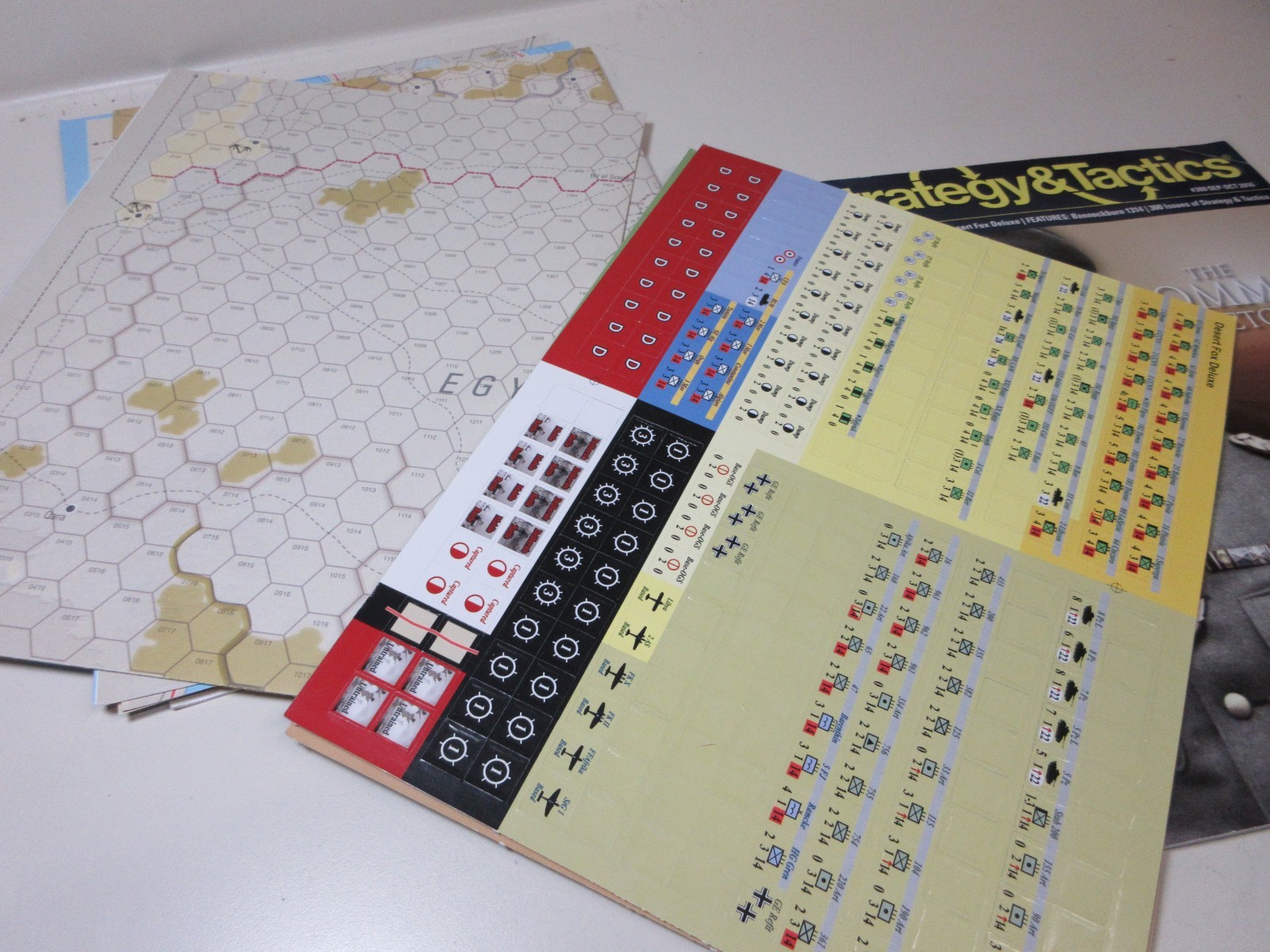 Strategy & Tactics Decision Magazine War games #300 THE ROMMEL FACTOR UNPUNCHED