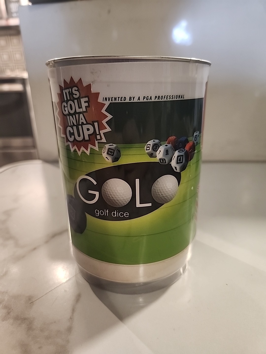 Golo Golf Dice Game By IGOLO “It’s Golf In Cup” 1 or More Players 8&Up, Complete