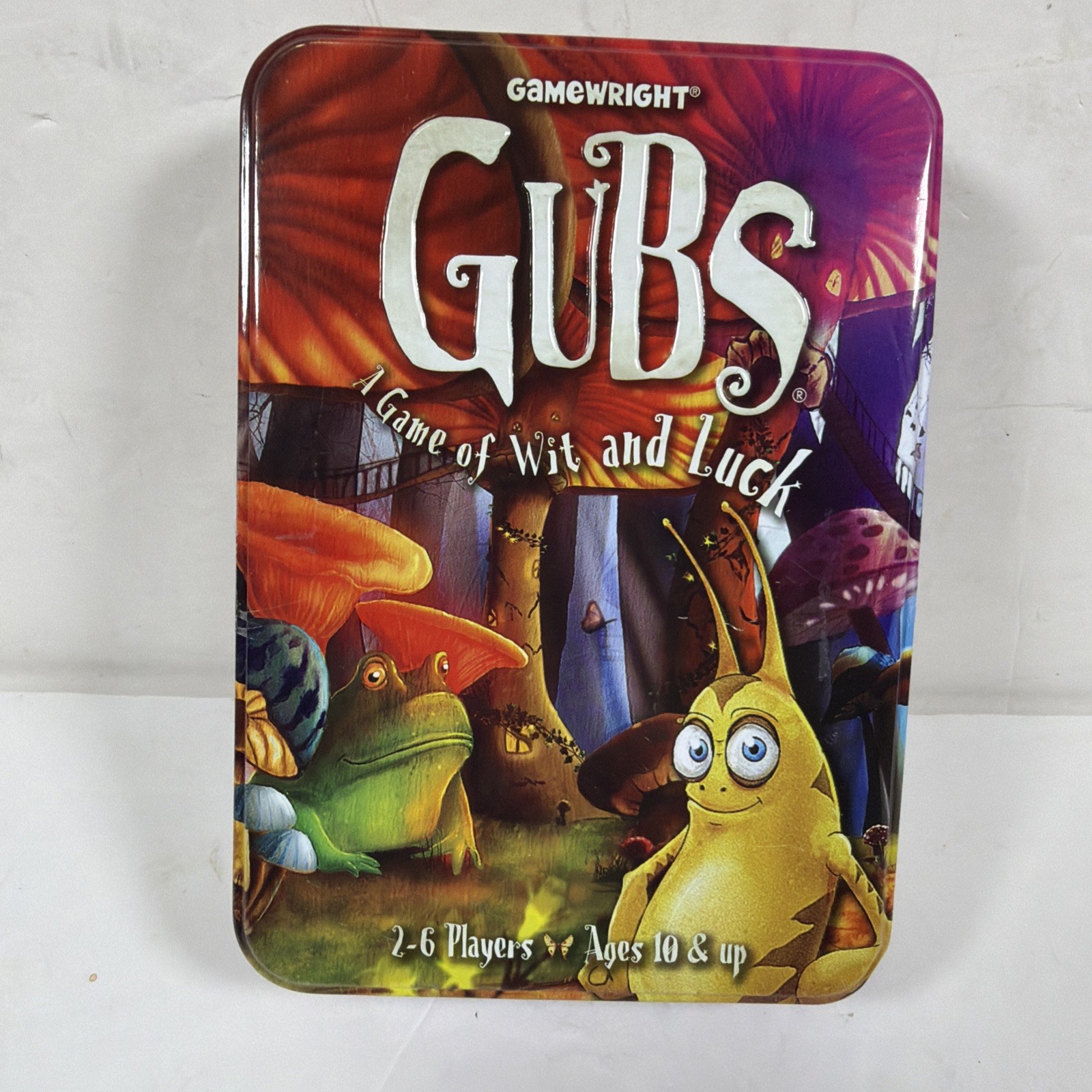 Gubs Card Game Wit and Luck Tin Gamewright Complete 2011 – 100% COMPLETE