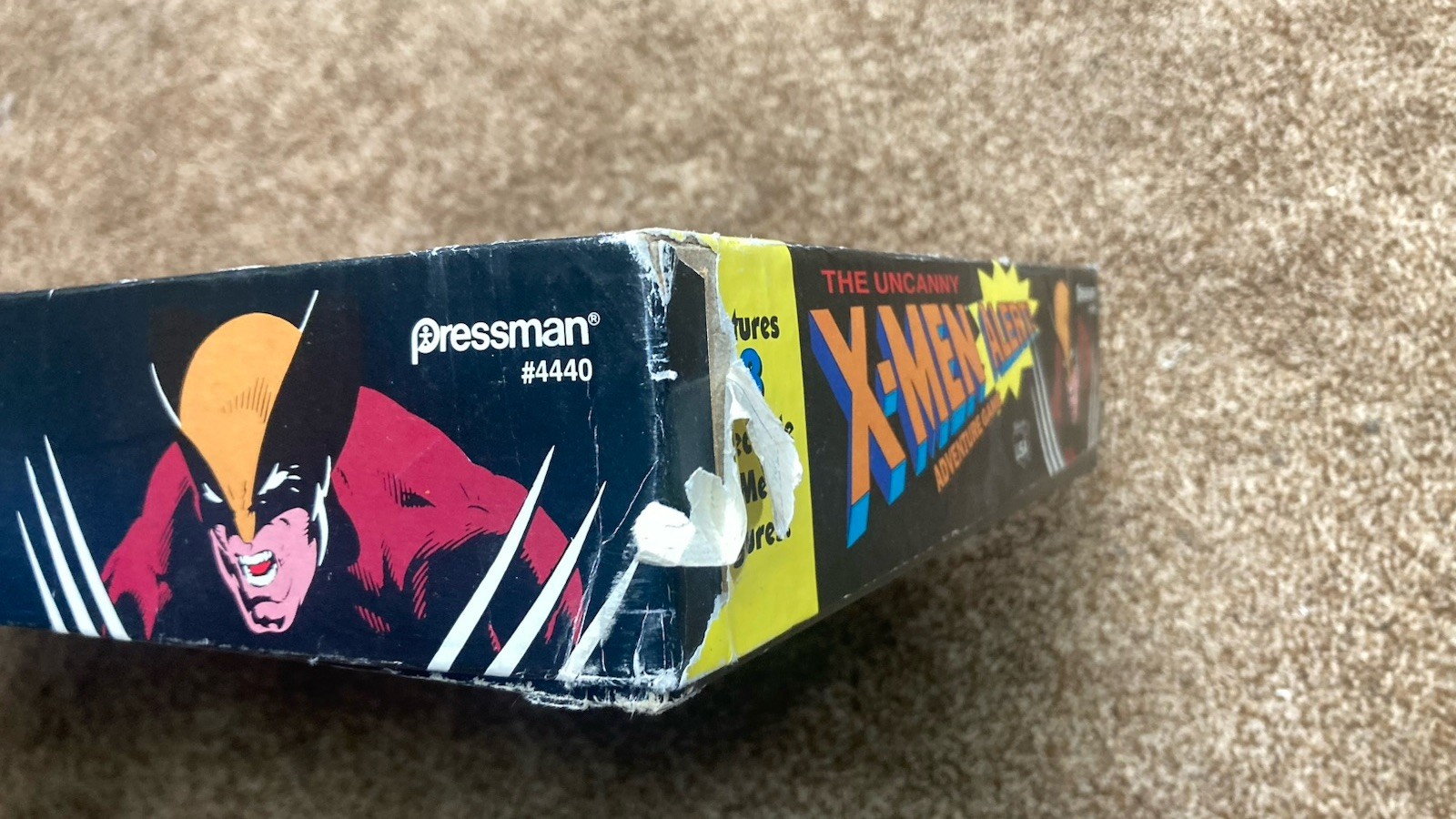 COMPLETE Uncanny X-Men Alert Adventure Game 1992 Pressman Board Game