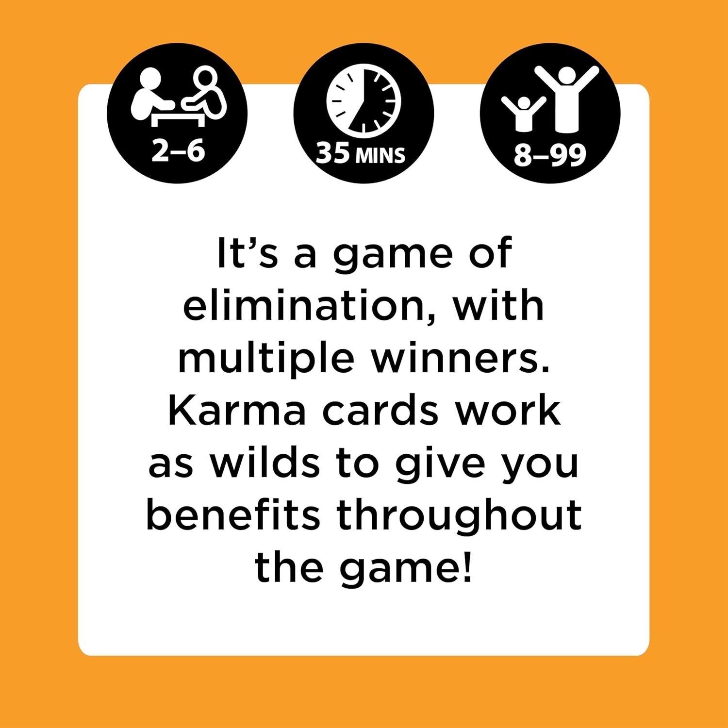KARMA Card Game – Family Game Night Kids 8+ & Adults