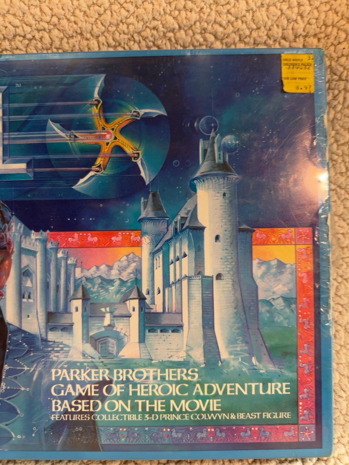 1983 Parker Brothers KRULL Board Game Factory Sealed Movie Tie-In Rare NOS VTG