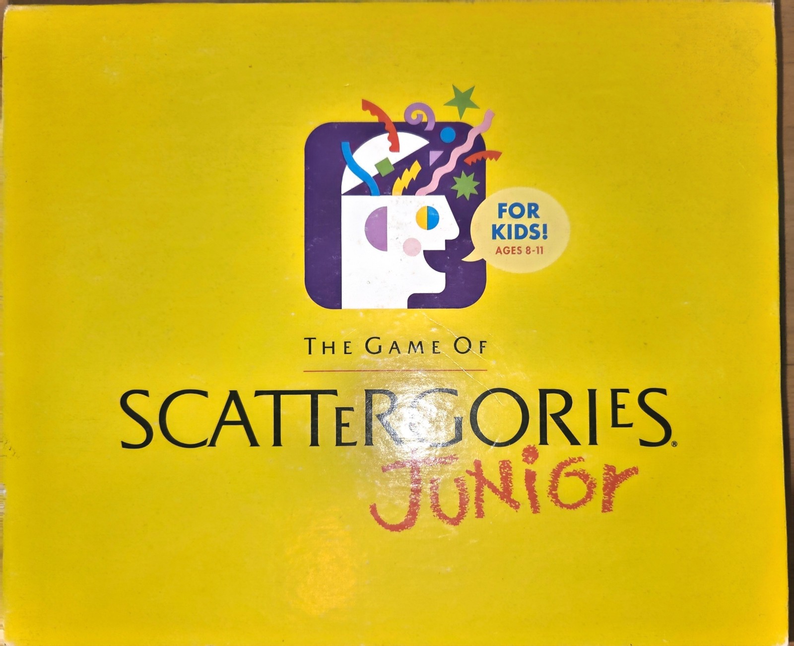 Scattergories Jr Milton Bradley 1989 (Complete) VG Condition, Free Shipping