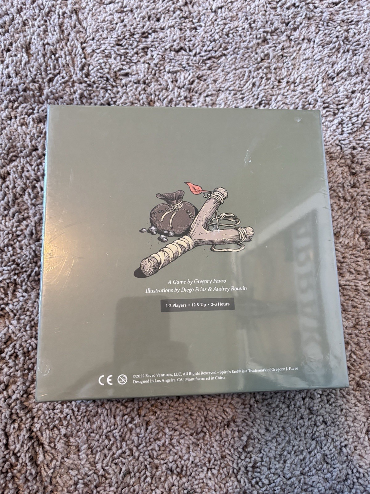 UNOPENED: FAVRO Spire’s End: Hildegard Adventure Card Game 1-2 Players