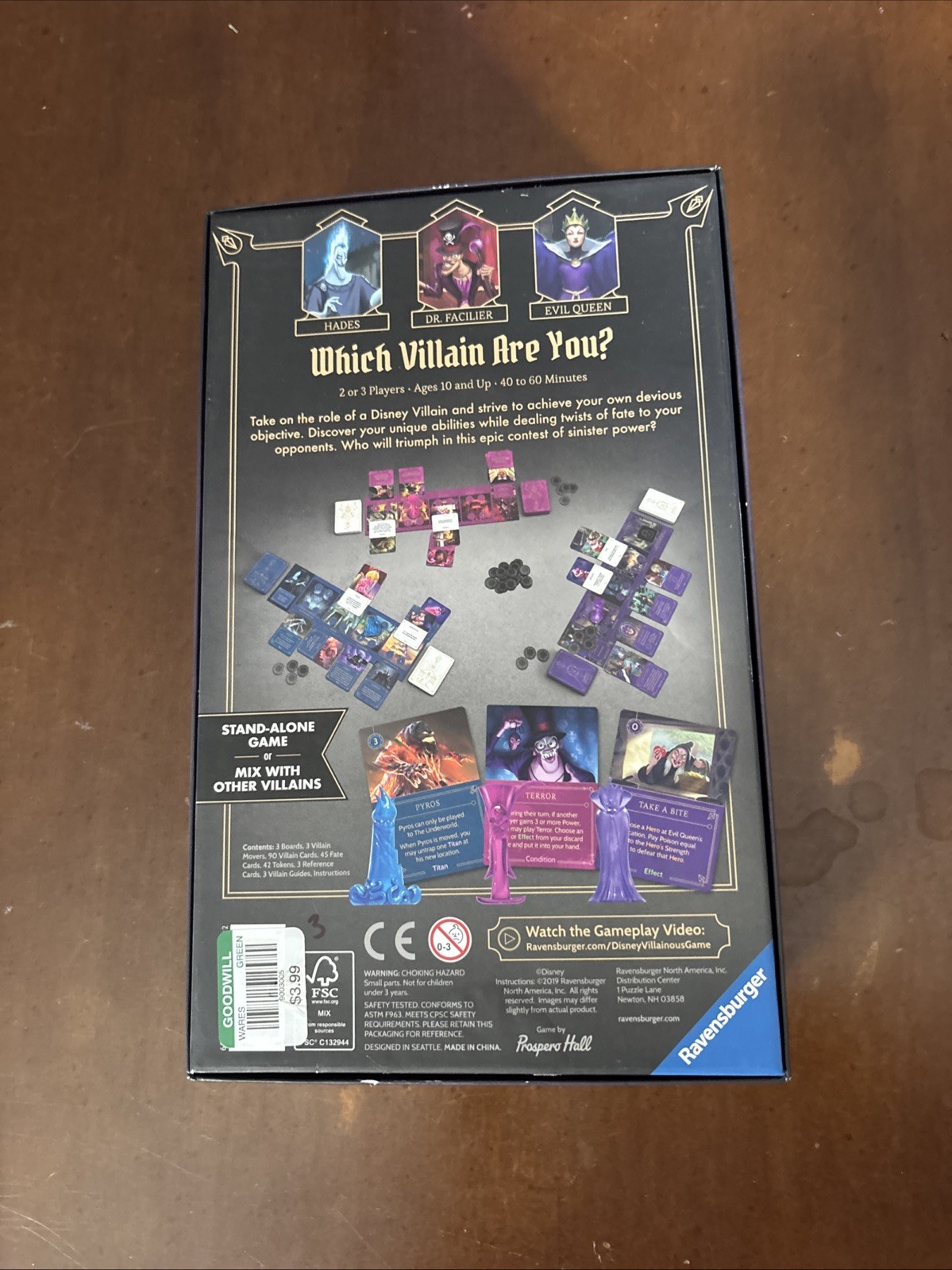 Ravensburger Disney Villainous: Wicked to The Core Board Game