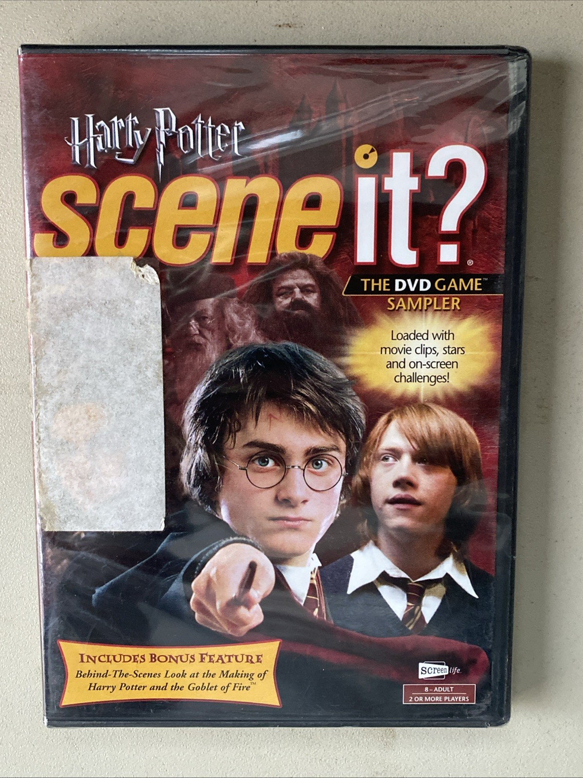 2006 Harry Potter Scene It? The DVD Game Sampler New Sealed Disc Firm In Case