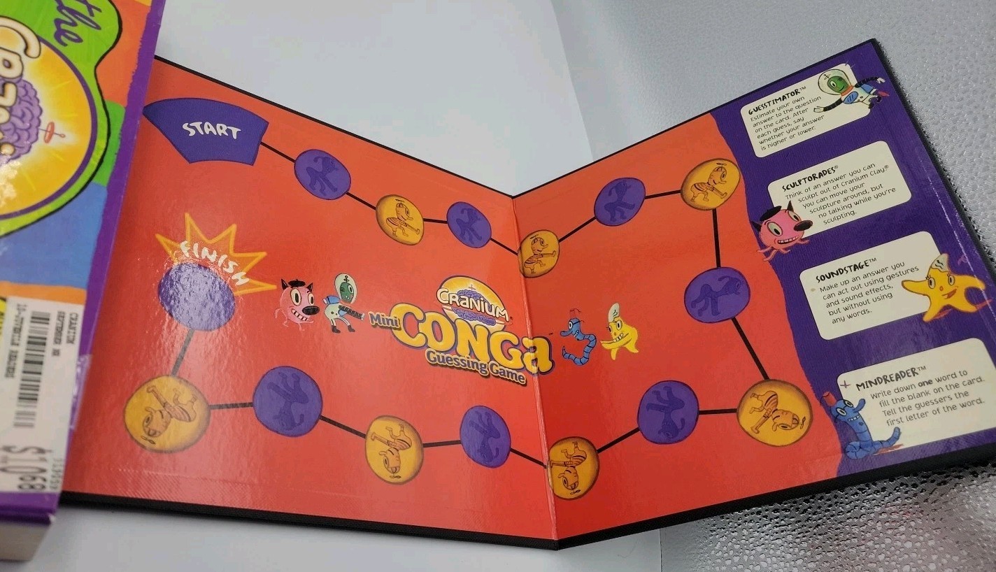 Cranium Big Book of Outrageous Fun!The Write-It Draw-It Sculpt-It Game in a Book