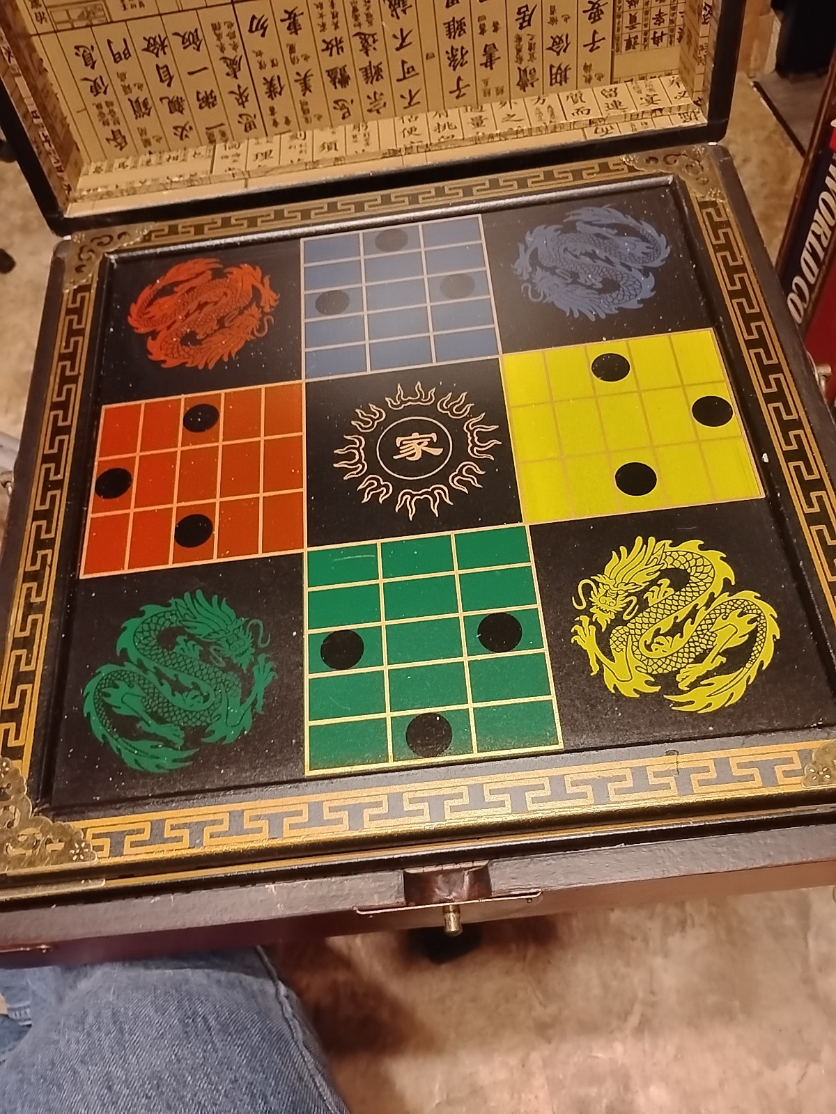 Multiple Board Games In Beautiful Box