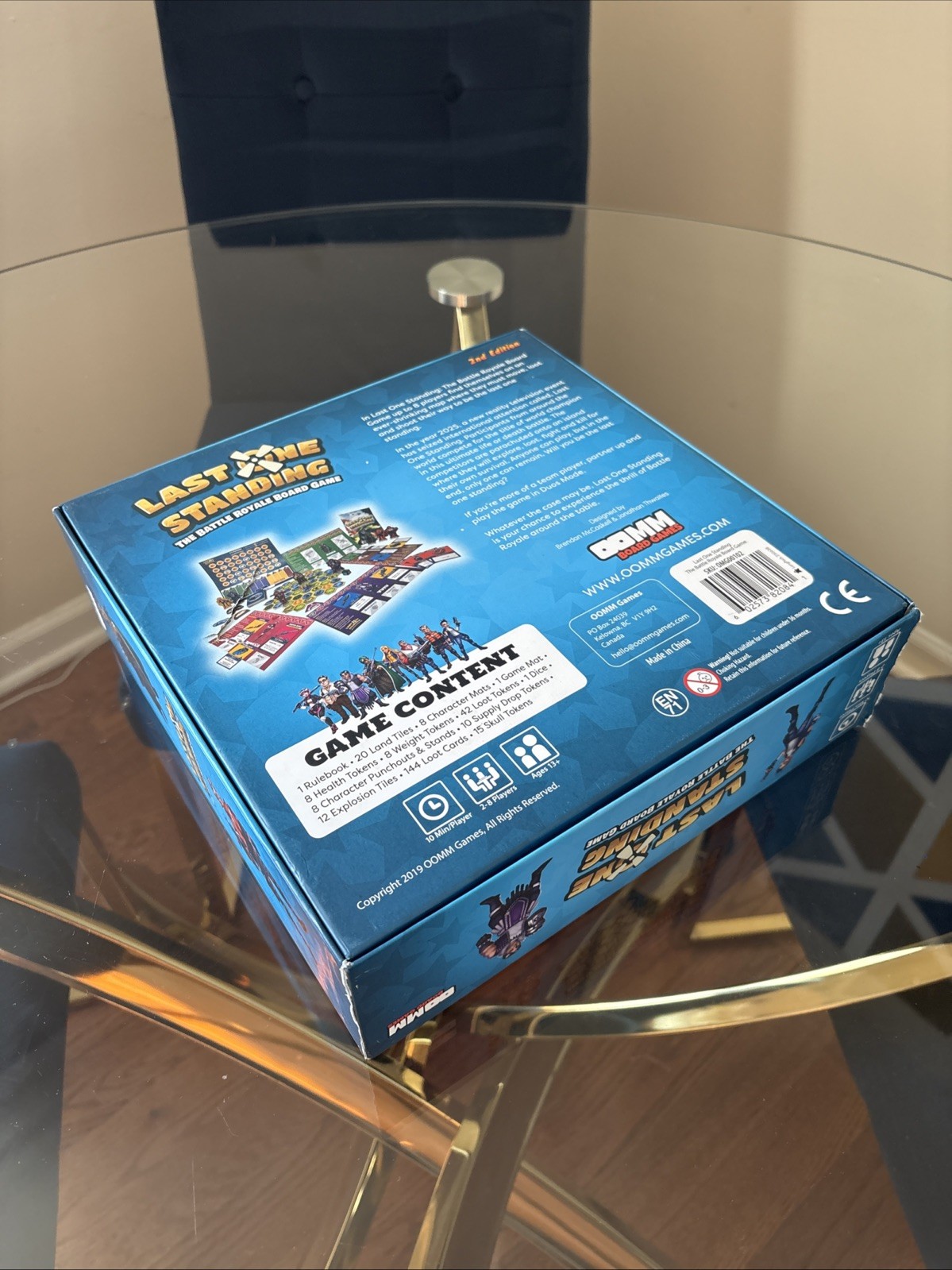Last One Standing Battle Royals Board Game 2nd Edition — Good Condition