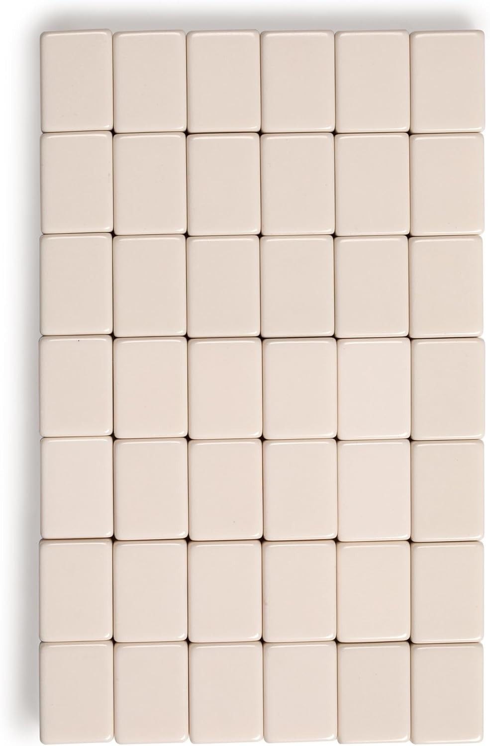 American Mahjong Set, Mojave Ivory with Brown Soft Case, All-in-One Racks wit…