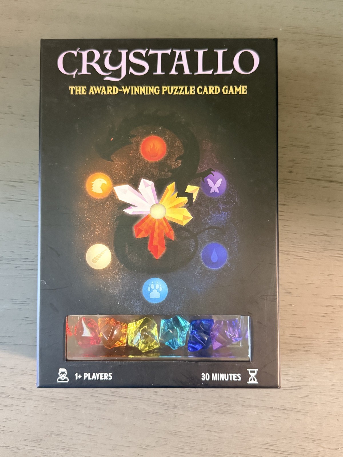 Crystallo – Award Winning Puzzle Game For Solo Gamers – Strategy Gem-Collecting