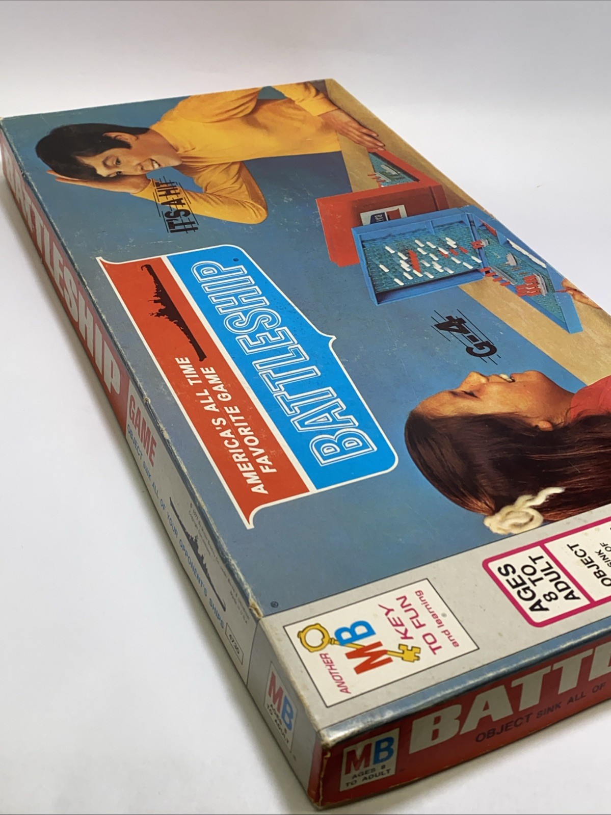 Battleship – Milton Bradley – Classic Naval Strategy Game – Complete – Vtg 1971
