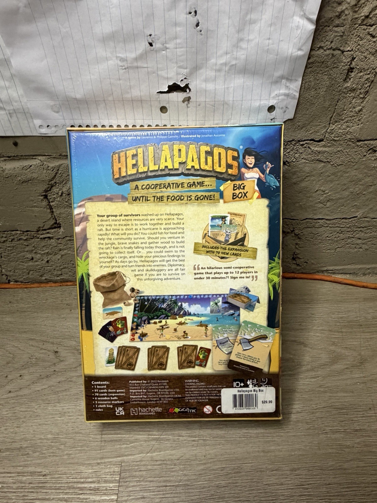 Hellapagos: Big | Cooperative Party Game for Teens and Adults | Ages 10+ | 3