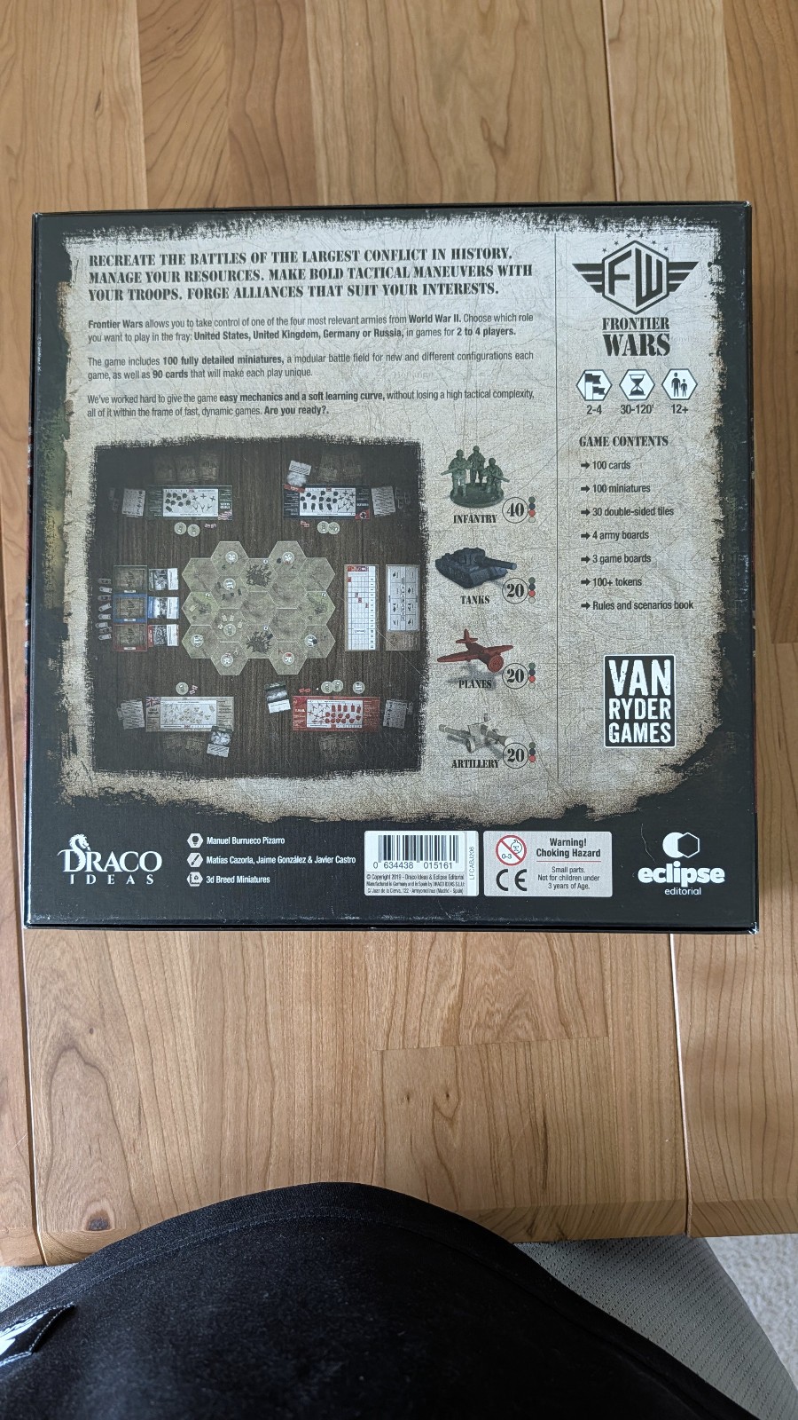 Frontier Wars w/Expansions, sleeved and complete in box!
