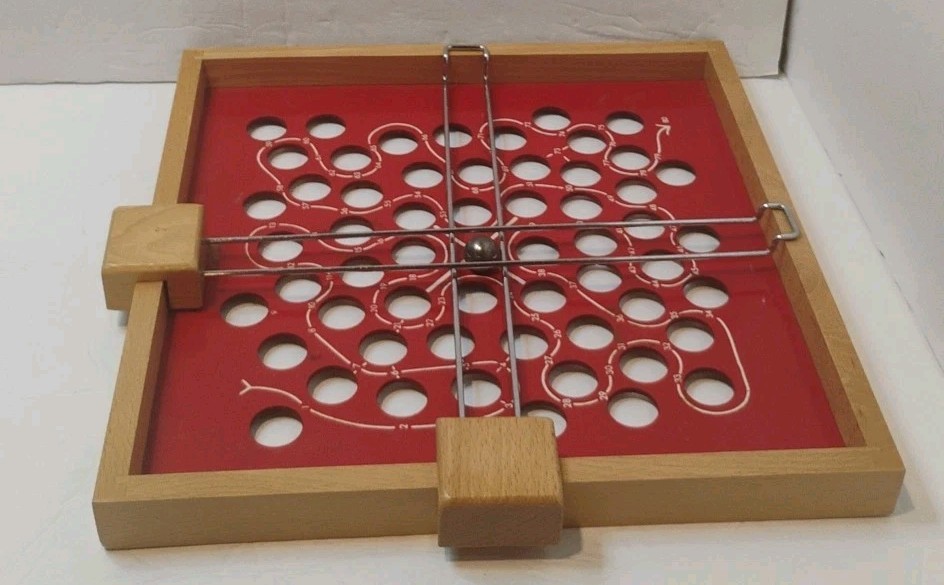 RARE Vintage 1971 Brio Of Sweden Fork-Labyrinth Board Game Gaffel-Labyrint