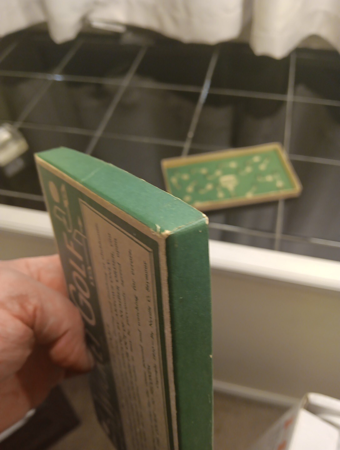 Vintage 1930 Wicket Golf Dexterity Game Neville C. Seymour Complete with Ball