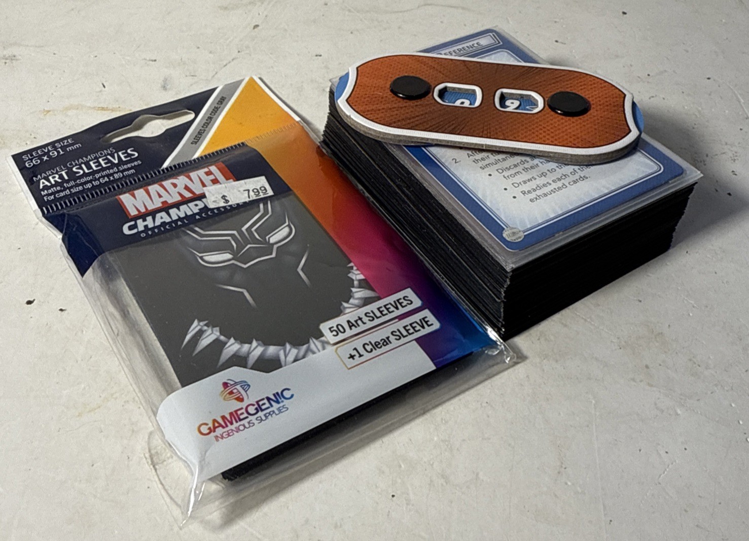 Black Panther Hero Pack Marvel Champions LCG (48 Cards + Art Sleeves)