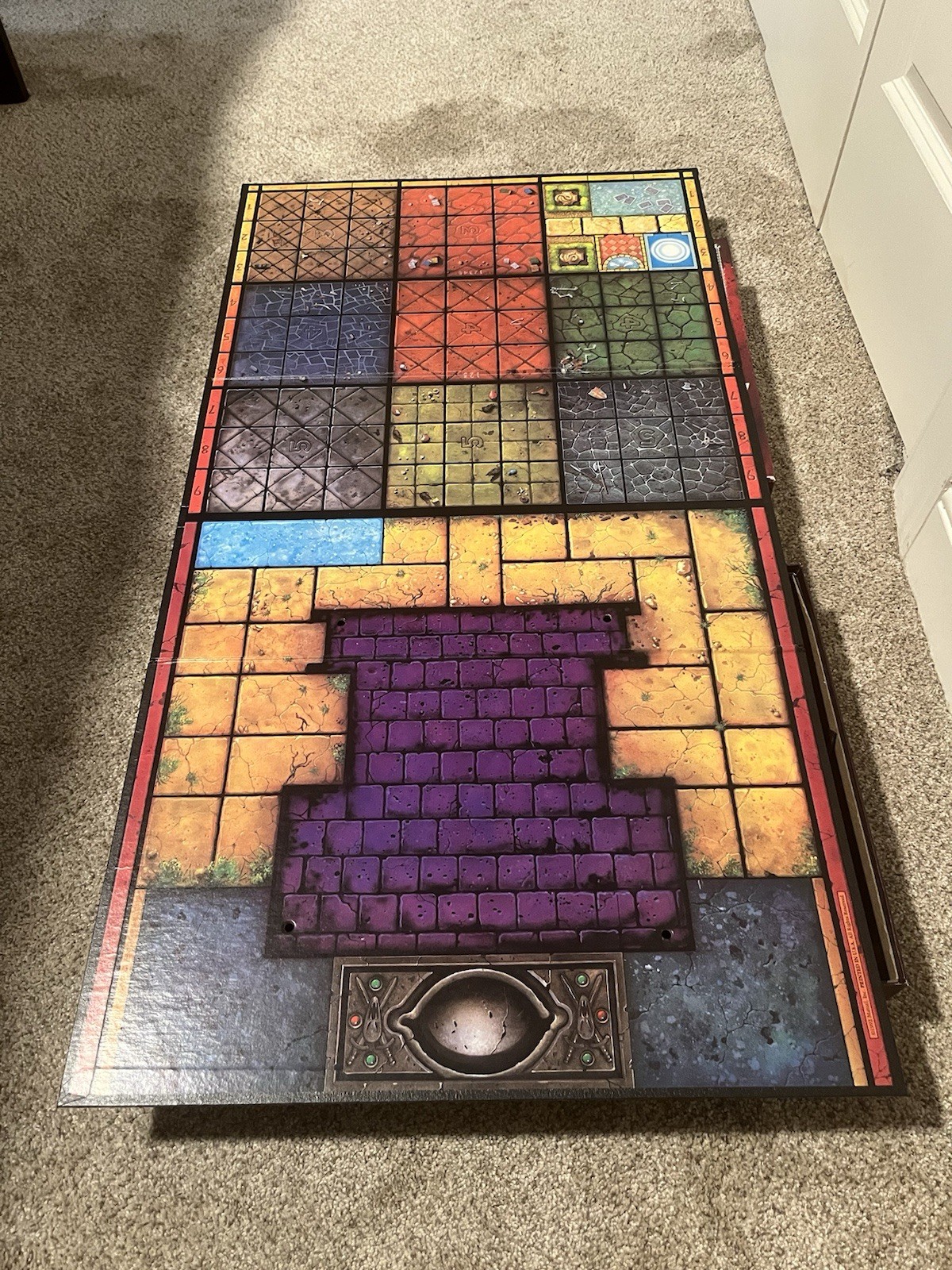 Vintage Dark World Adventure Board Game Mattel 100% Complete 1992 Great Shape!