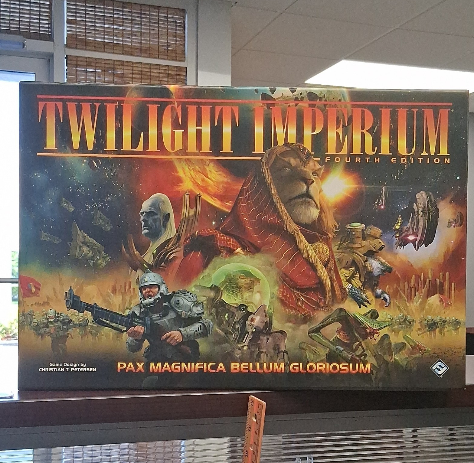 Fantasy Flight Games Twilight Imperium 4th Edition Board Game, Plastic Figures